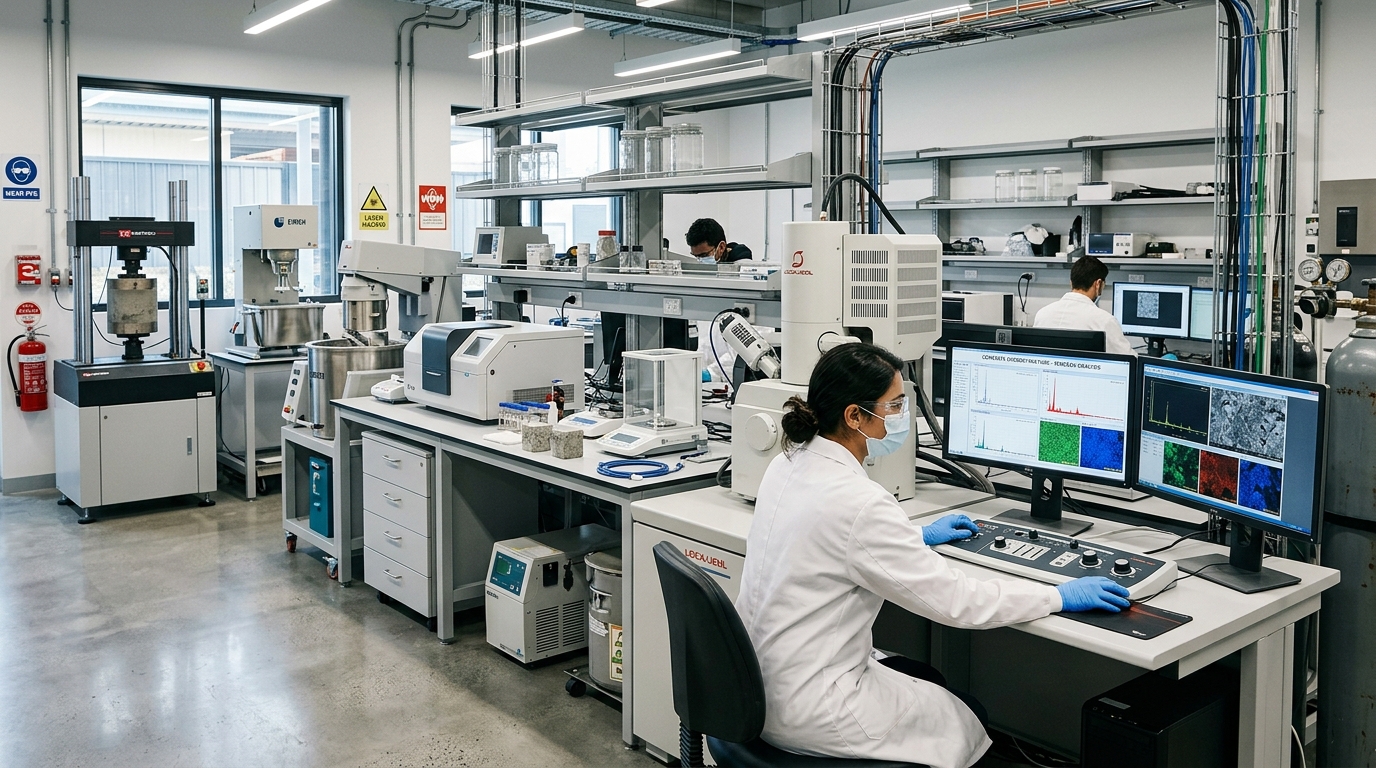 Standardized Physical & Chemical Testing Lab